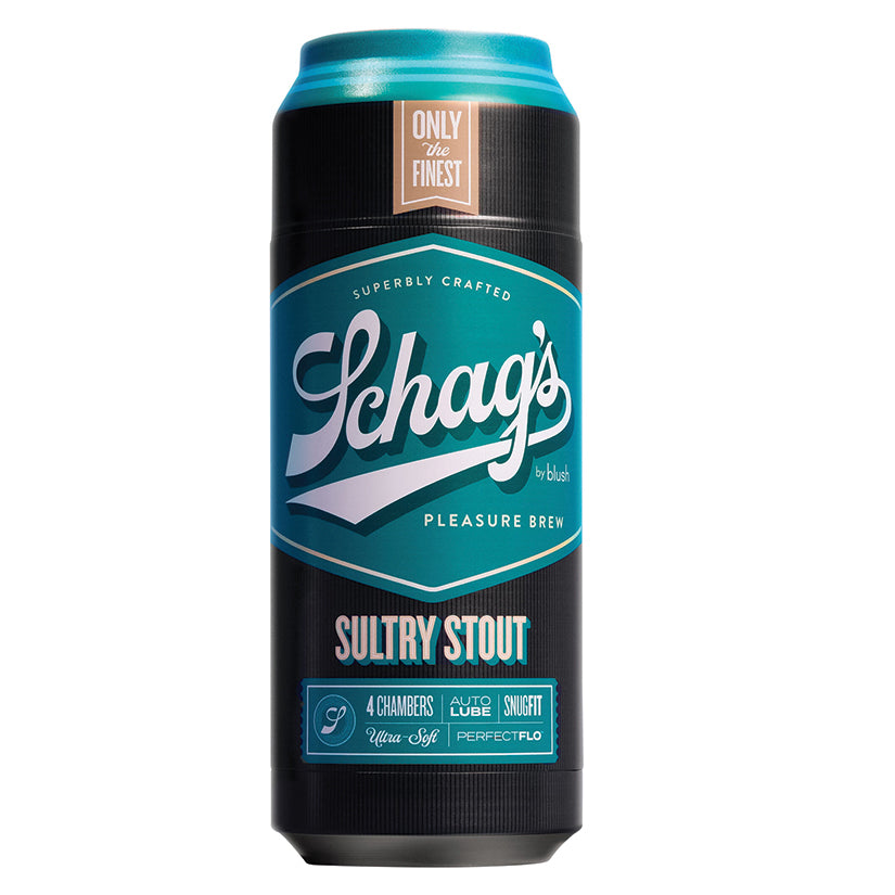 Schag’s Beer Can Stroker Sultry Stout-Frosted