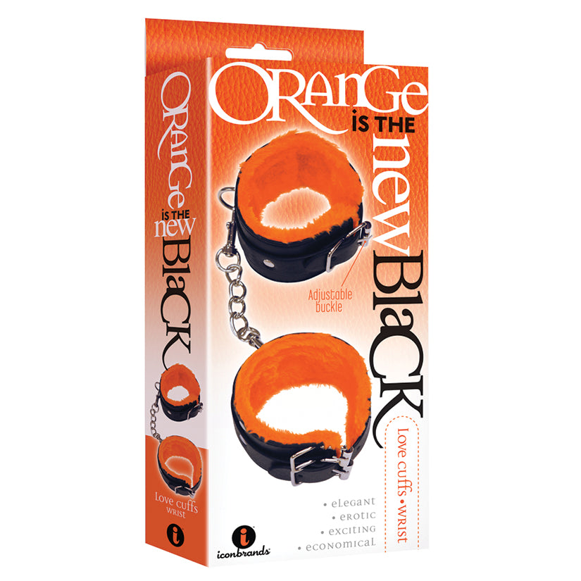 The 9’s Orange Is The New Black-Love Cuffs Wrist