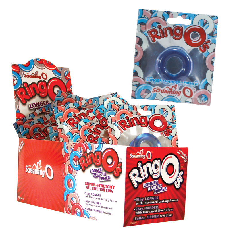 Screaming O RingO’s Assorted Display of 18