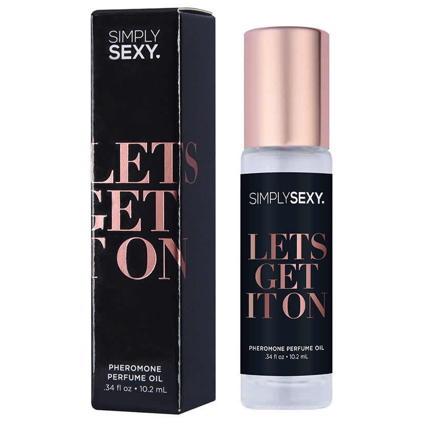 Simply Sexy Confessions Pheromone Oil Roll On-Let’s Get it On .34oz