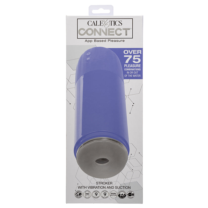 CalExotics Connect Stroker with Vibration and Suction