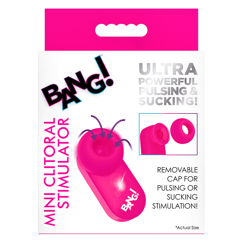 Bang! Mini Clitoral Stimulator-Pink